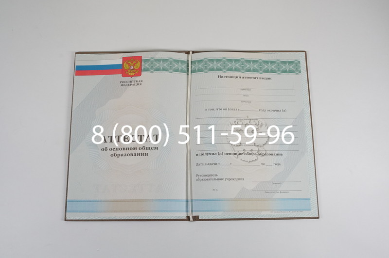 Аттестат за 9 класс 2011-2013 годов в Курске Аттестат за 9 класс 2011-2013 годов в Курске