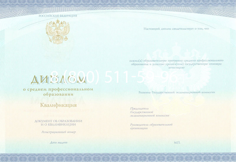 Купить Диплом техникума (Спецбланк) 2014-2024 года в Курске Купить Диплом техникума (Спецбланк) 2014-2024 года в Курске